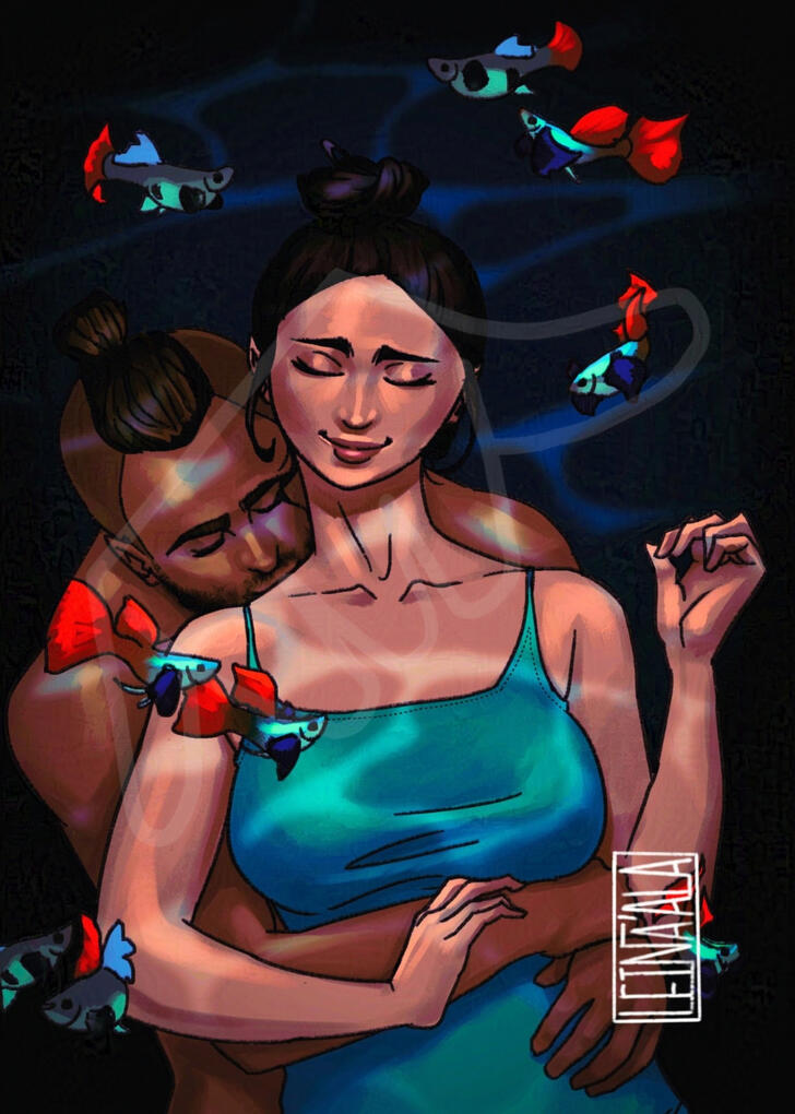 Aquatic Romance aquarium